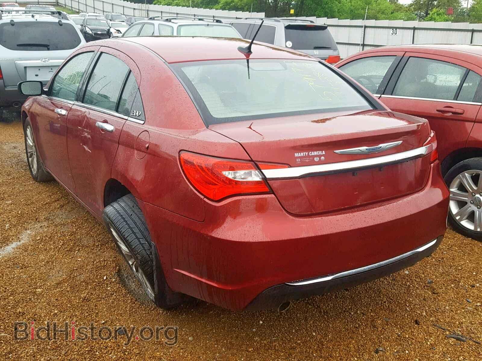 2012 CHRYSLER 200 - VIN: 1C3CCBCG9CN308272 - Фото 3