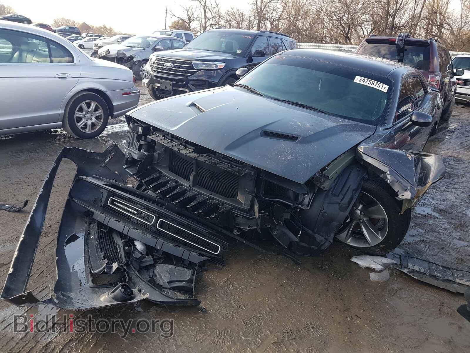 2018 DODGE CHALLENGER - VIN: 2C3CDZAG4JH317475 - Фото 2