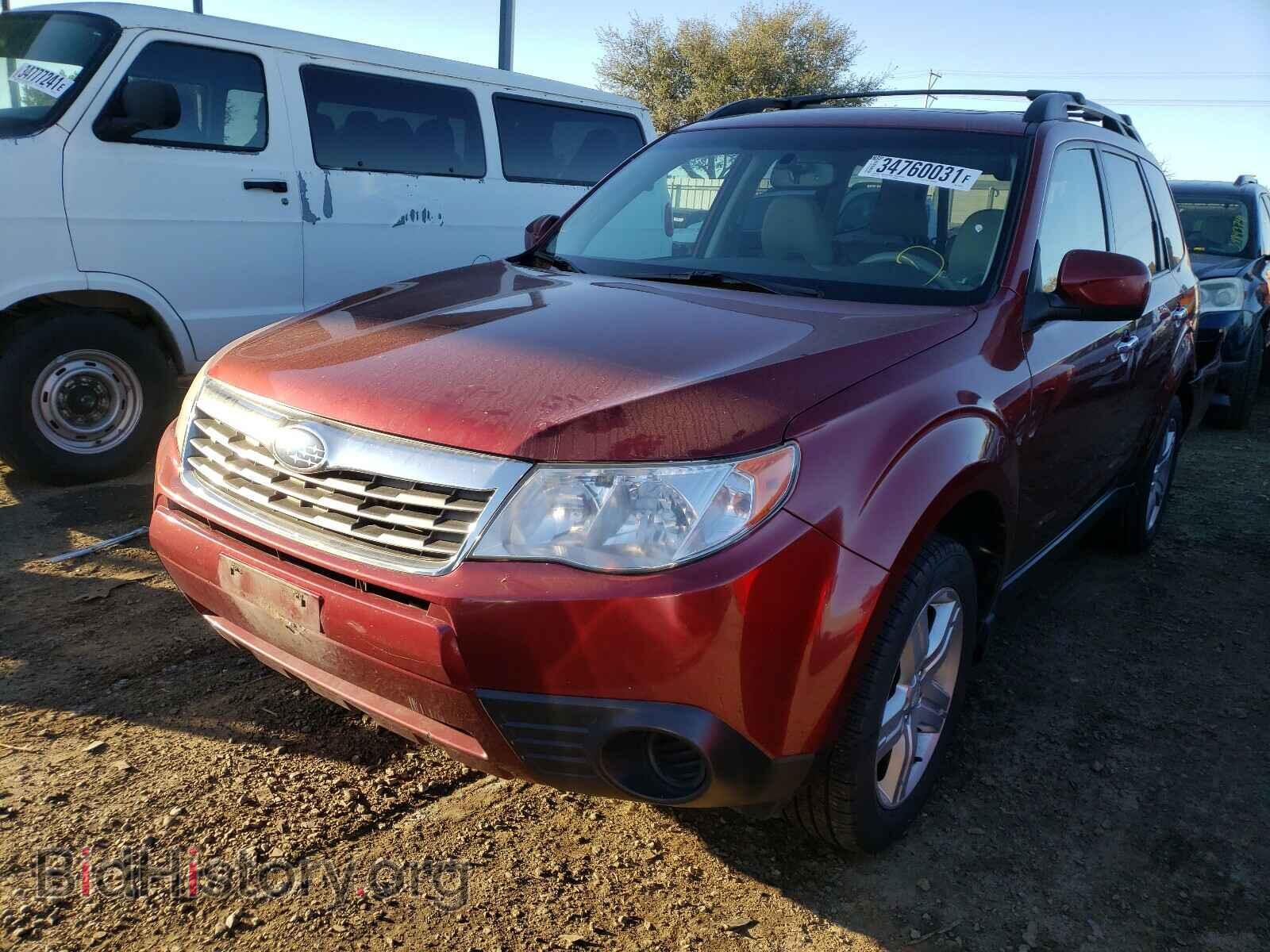 2010 SUBARU FORESTER - VIN: JF2SH6CC7AH749506 - Фото 2