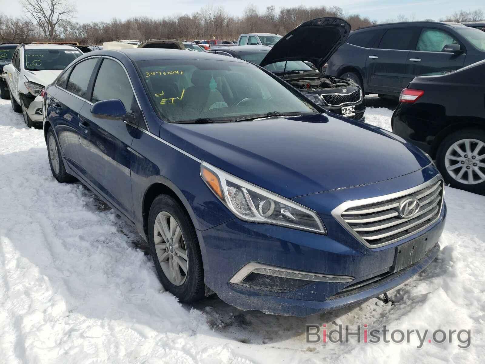 Фотография 5NPE24AF7FH026181 - HYUNDAI SONATA 2015