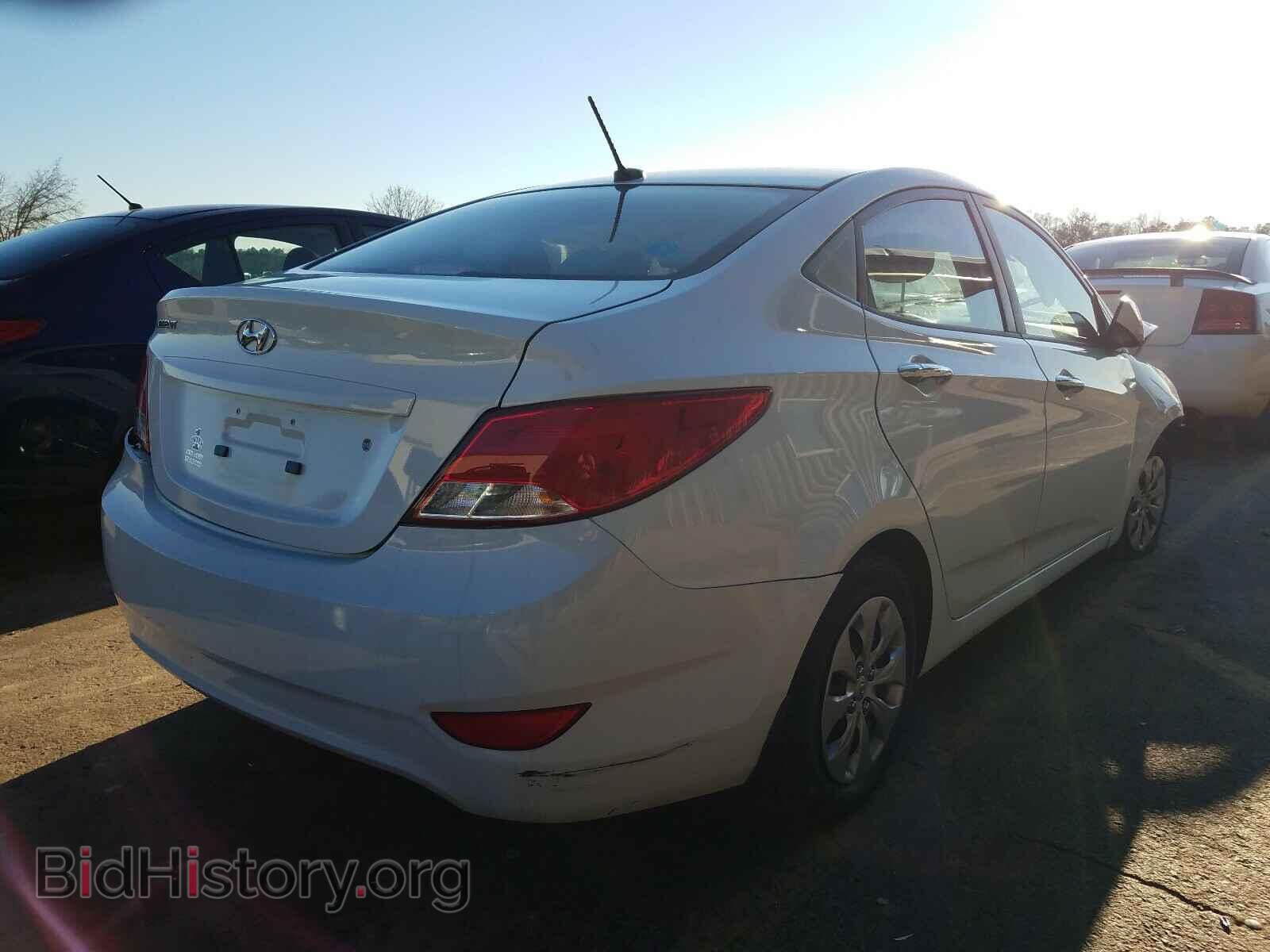 2016 HYUNDAI ACCENT - VIN: KMHCT4AE0GU019202 - Фото 4