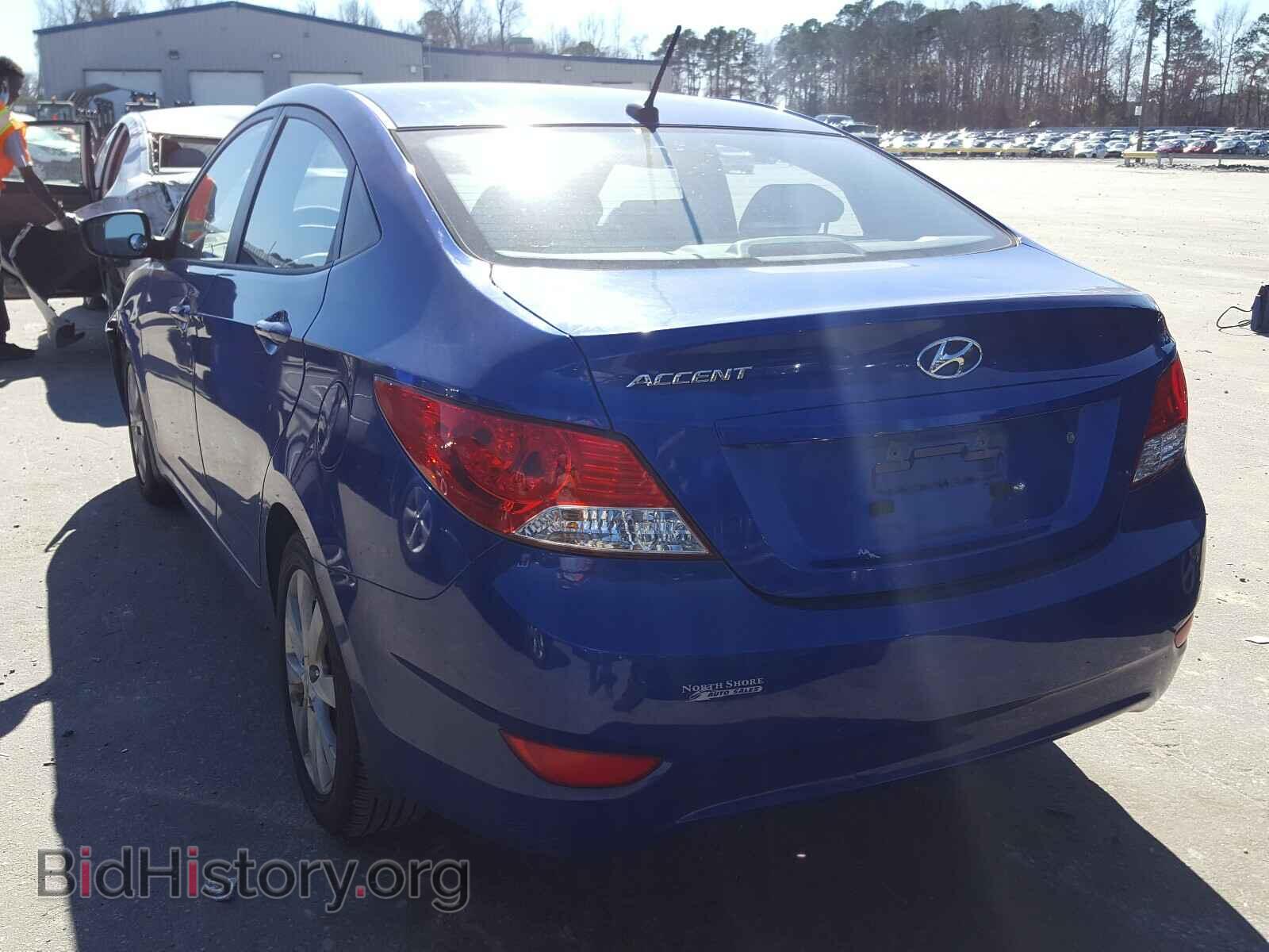 2013 HYUNDAI ACCENT - VIN: KMHCU4AE2DU272949 - Фото 3
