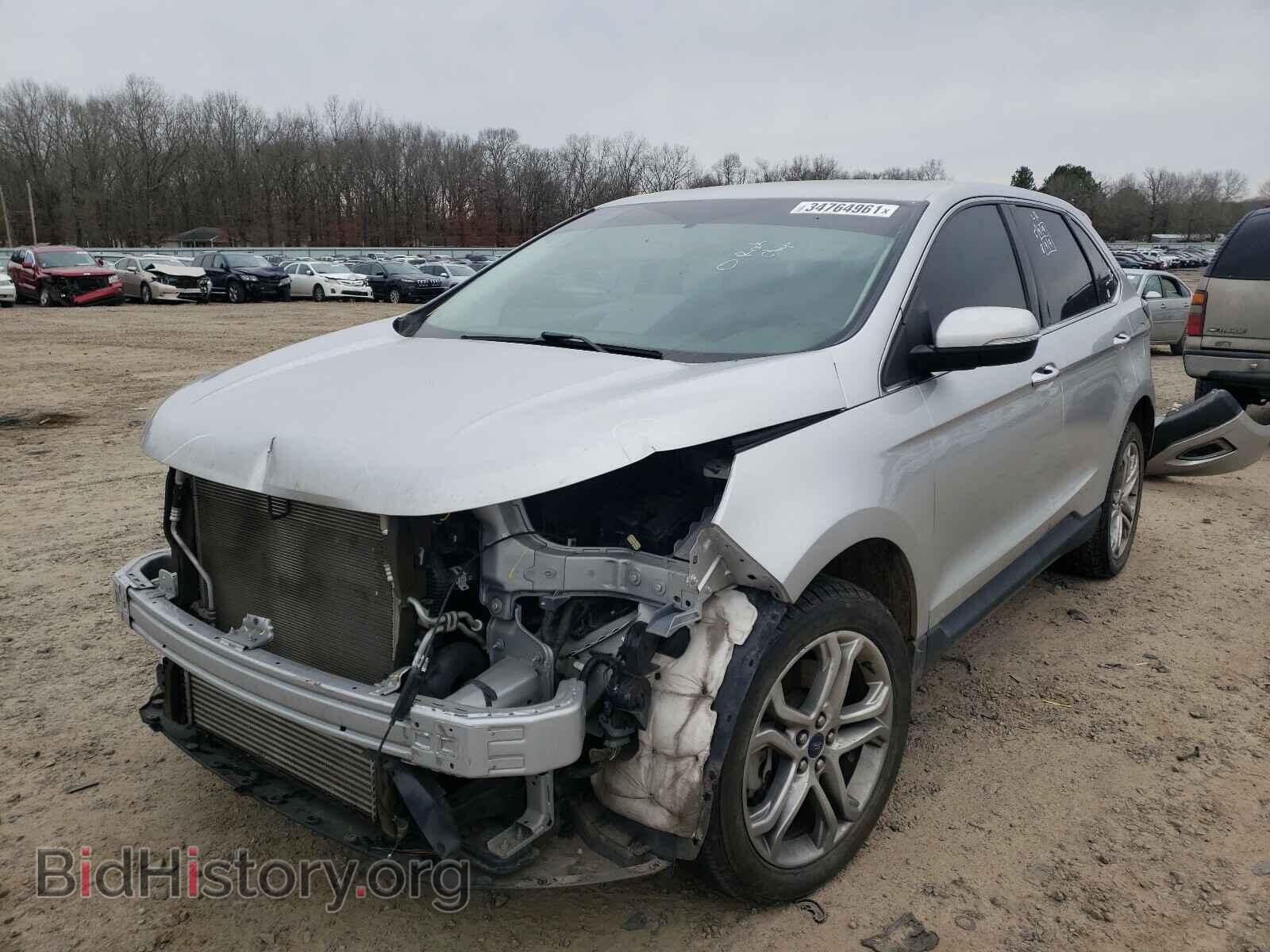 2016 FORD EDGE - VIN: 2FMPK4K91GBB44379 - Фото 2