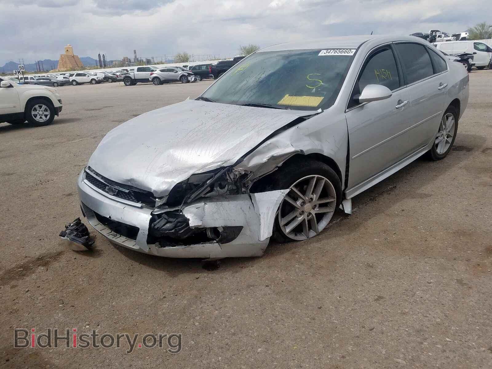 2012 CHEVROLET IMPALA - VIN: 2G1WC5E37C1265856 - Фото 2