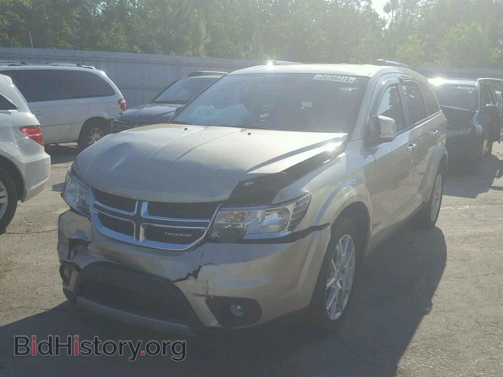 2011 DODGE JOURNEY - VIN: 3D4PG3FG7BT551163 - Фото 2