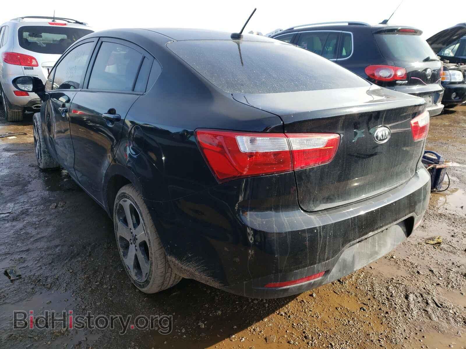 2014 KIA RIO - VIN: KNADM4A30E6323536 - Фото 3