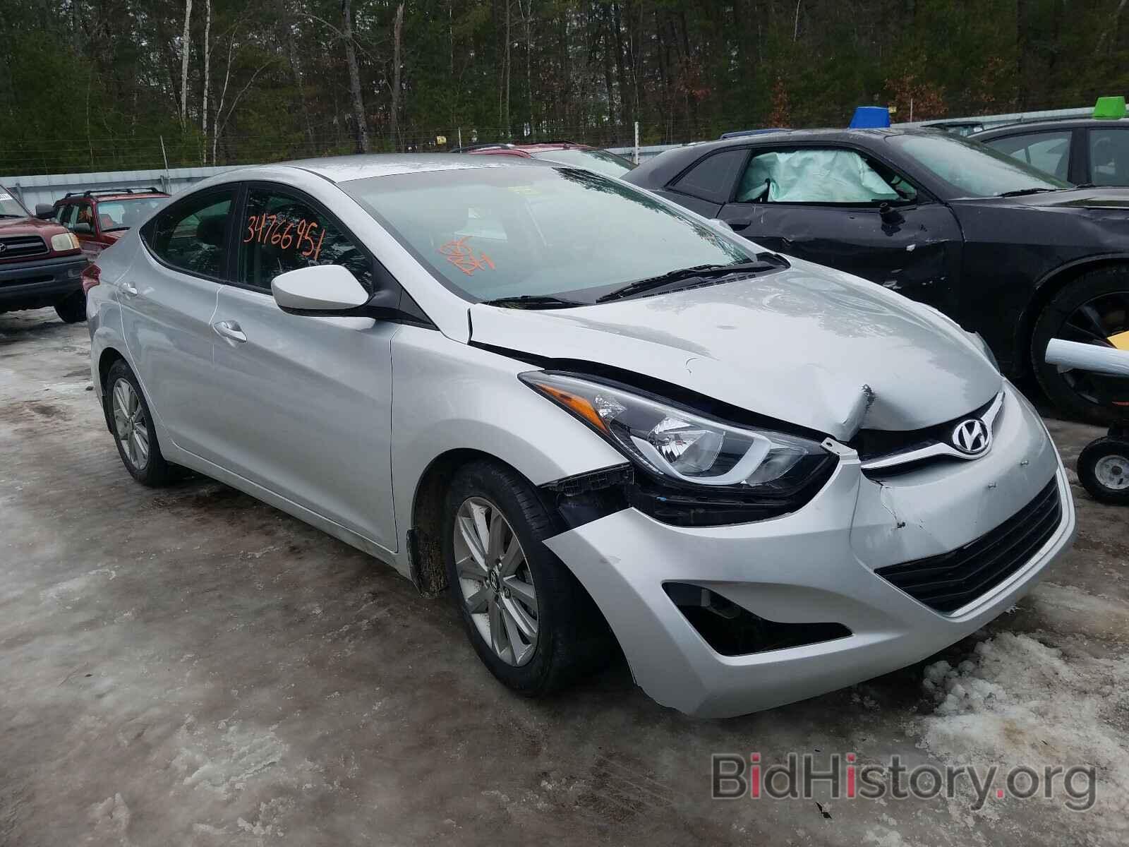 Photo 5NPDH4AE5GH660687 - HYUNDAI ELANTRA 2016