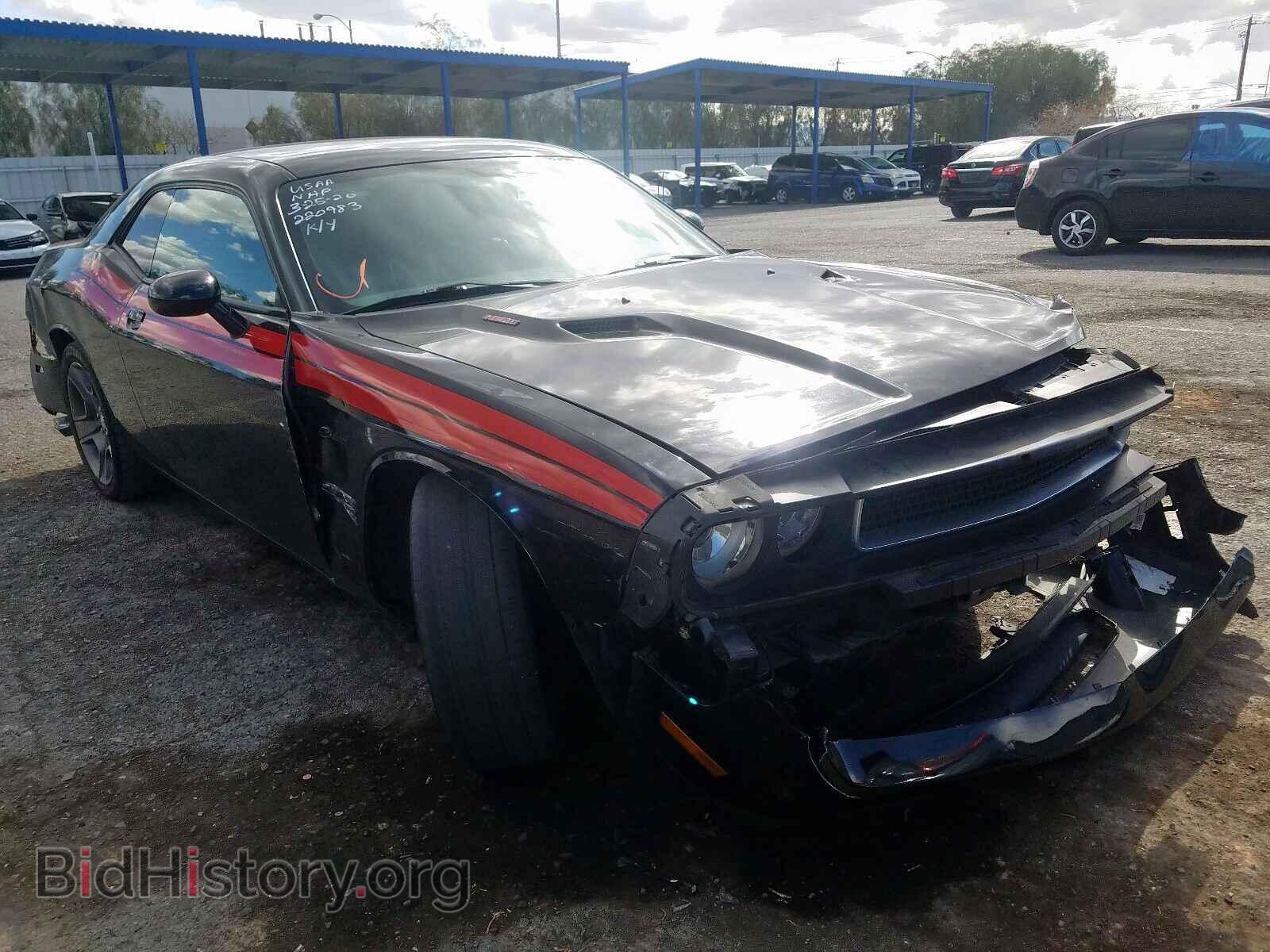 Фотография 2C3CDYBT7CH109728 - DODGE CHALLENGER 2012