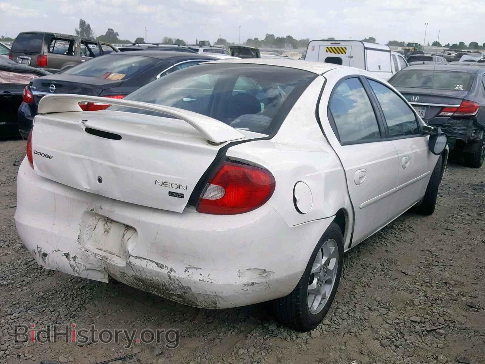 2002 DODGE NEON - VIN: 1B3ES56C12D619122 - Фото 4