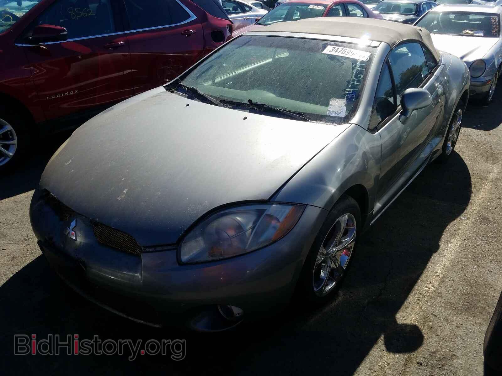 2007 MITSUBISHI ECLIPSE - VIN: 4A3AL25FX7E014938 - Фото 2