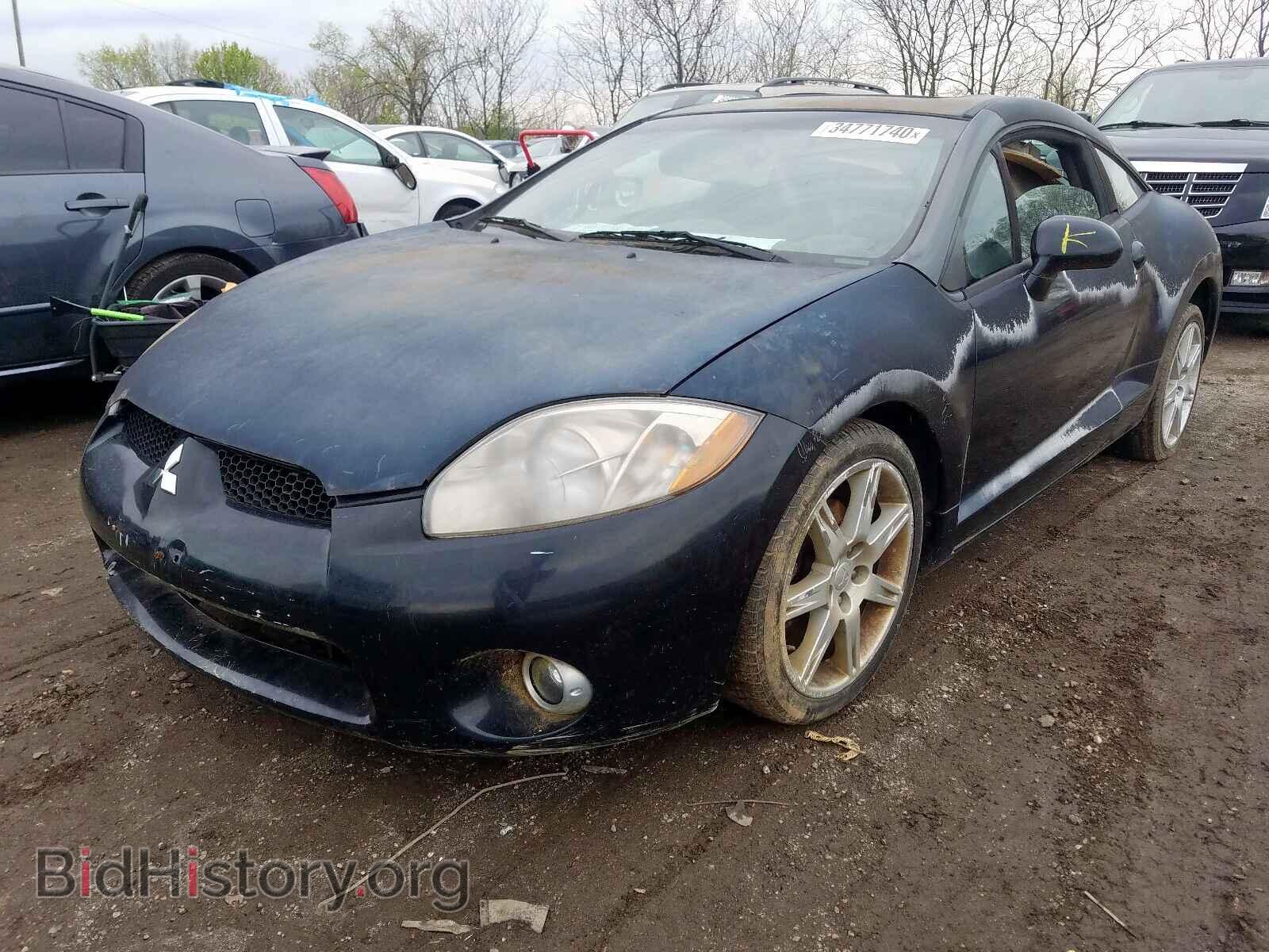 2006 MITSUBISHI ECLIPSE - VIN: 4A3AK34T06E006796 - Фото 2