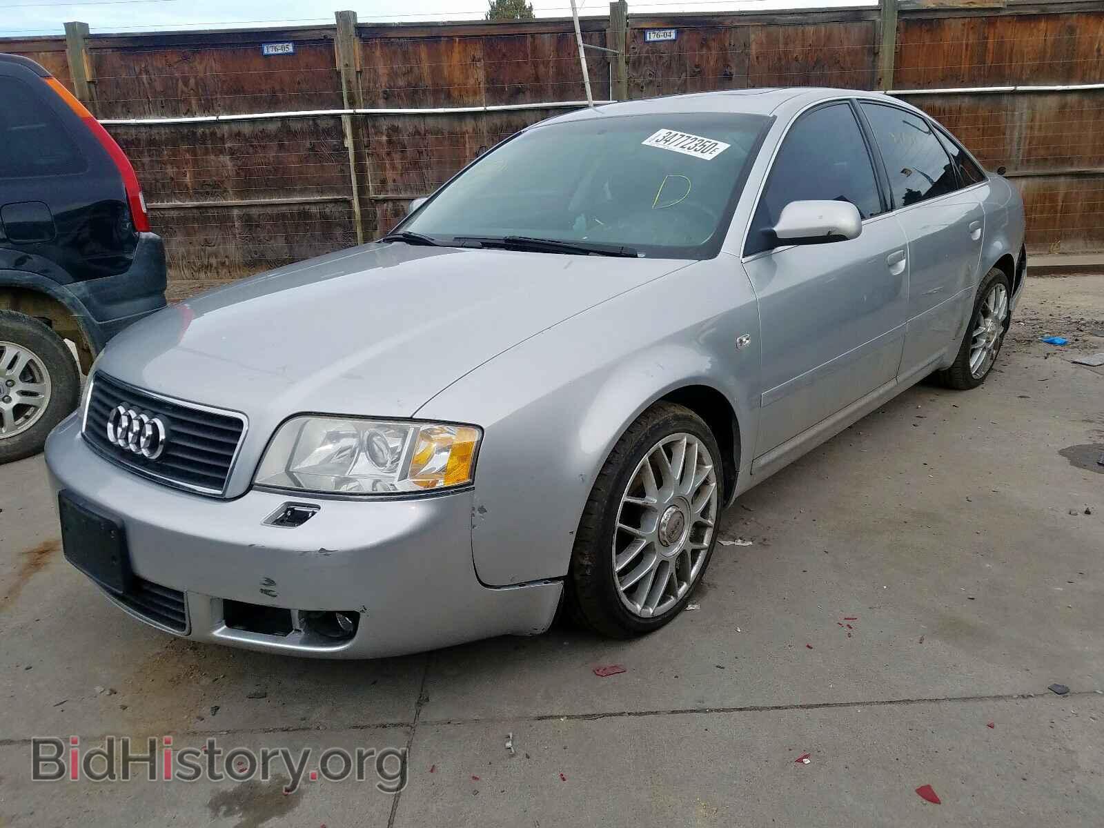 2004 AUDI A6 - VIN: WAULD64B14N013720 - Фото 2