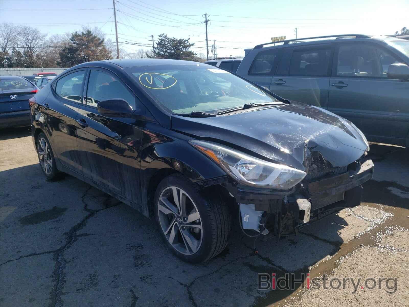 Photo 5NPDH4AE2GH653146 - HYUNDAI ELANTRA 2016