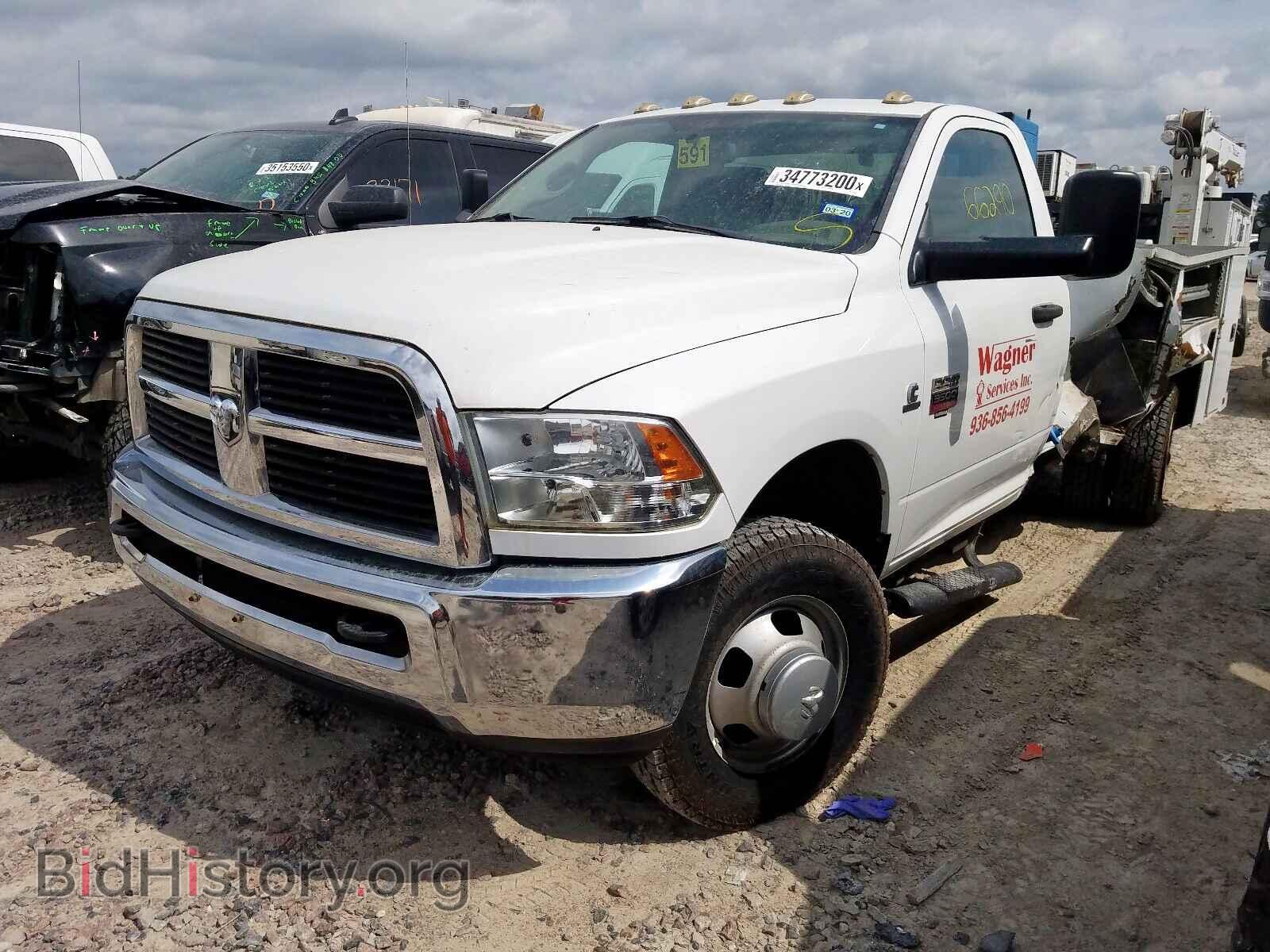 2012 DODGE RAM 3500 - VIN: 3C7WDTAL9CG280643 - Фото 2