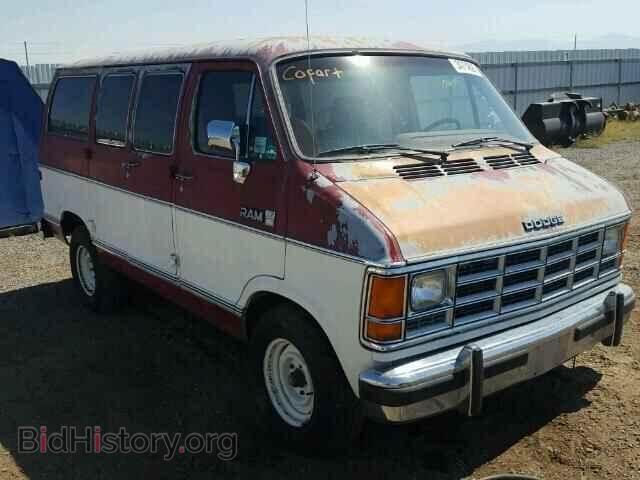 Photo 2B4HB11T5HK238459 - DODGE RAM VAN 1987