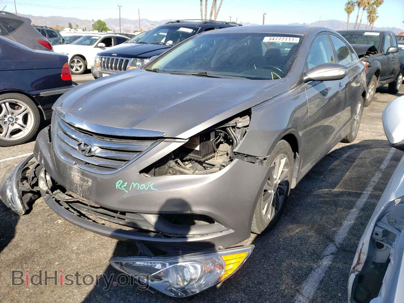 2014 HYUNDAI SONATA - VIN: 5NPEC4AC0EH840657 - Фото 2
