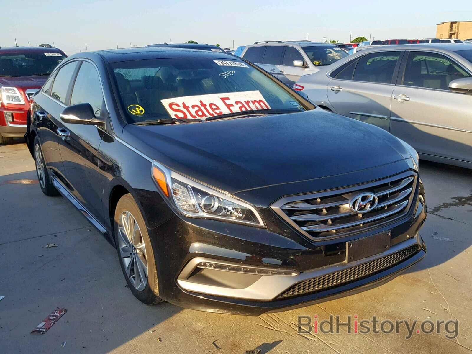 Photo 5NPE34AF4HH592458 - HYUNDAI SONATA 2017