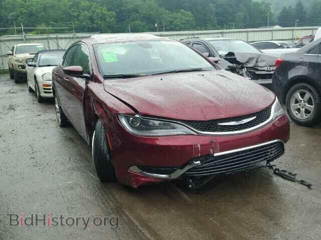 Photo 1C3CCCAB0FN704348 - CHRYSLER 200 2015