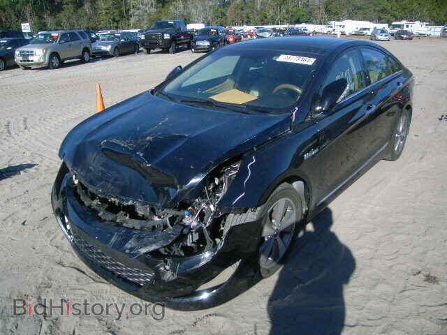 2012 HYUNDAI SONATA - VIN: KMHEC4A44CA060640 - Фото 2