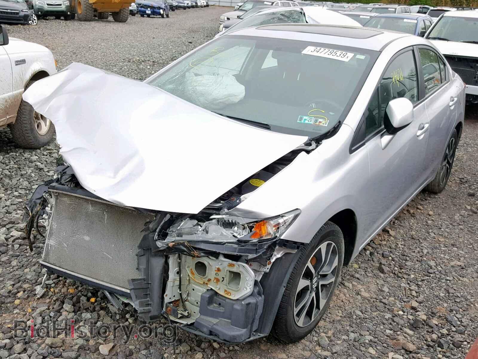 2013 HONDA CIVIC - VIN: 19XFB2F87DE278842 - Фото 2