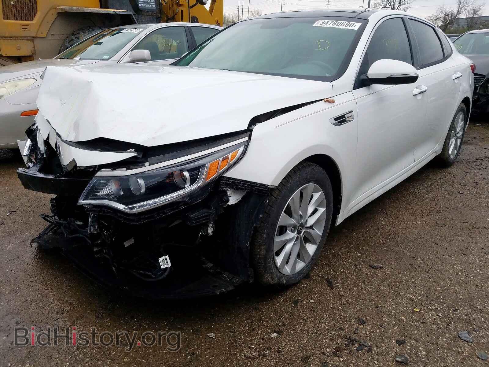 2016 KIA OPTIMA - VIN: 5XXGU4L32GG070074 - Photo 2