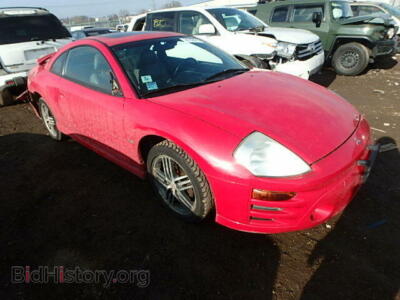 2003 Mitsubishi ECLIPSE Eclipse GT, красный — VIN 4A3AC74H23E059088, Copart