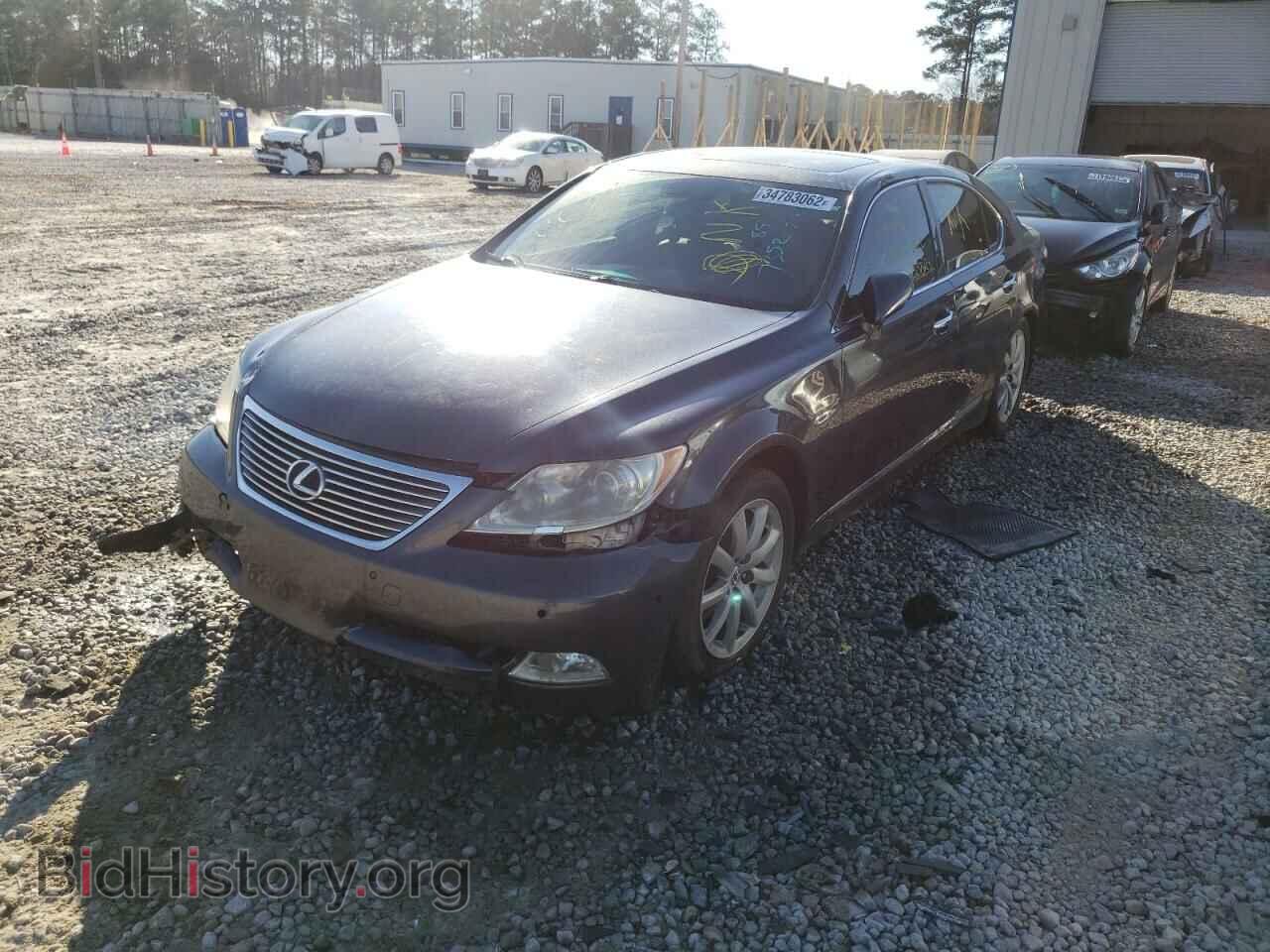 2008 LEXUS LS460 - VIN: JTHBL46F685057352 - Фото 2
