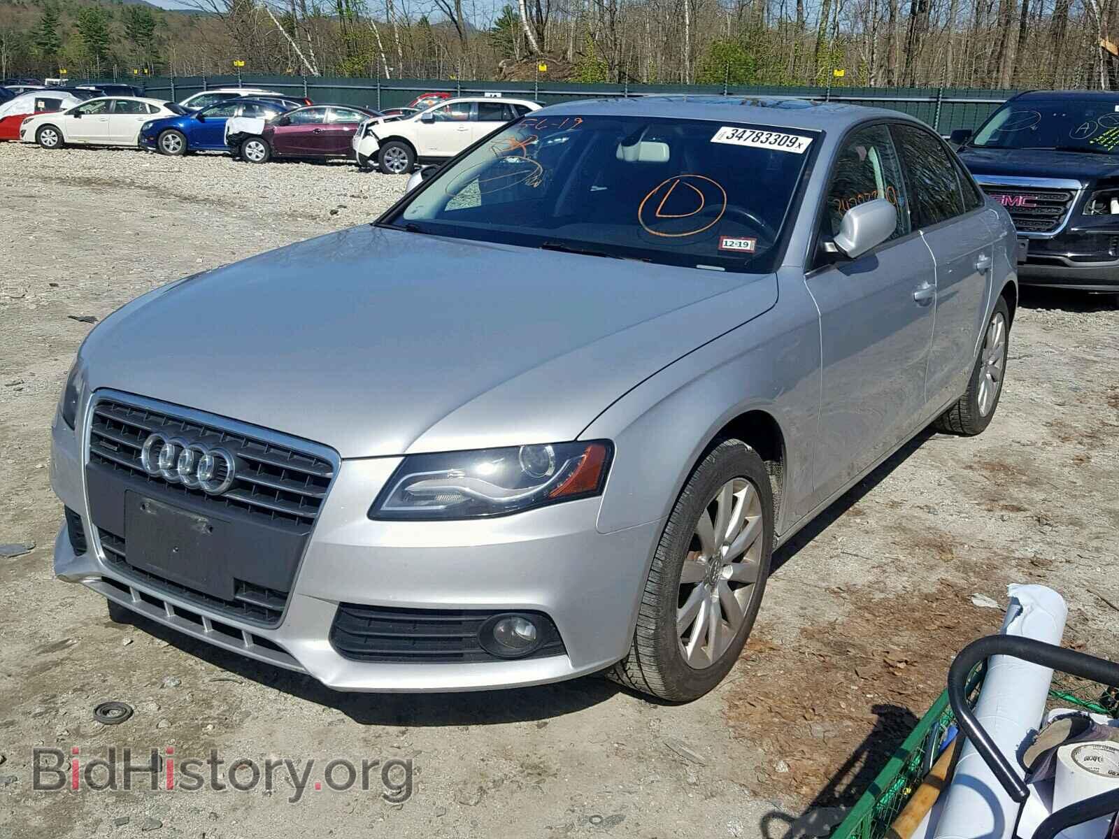 2012 AUDI A4 - VIN: WAUBFAFL3CN003980 - Фото 2