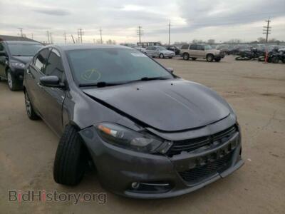 2015 Dodge DART Dart SXT, gray — VIN 1C3CDFBB0FD174403, Copart