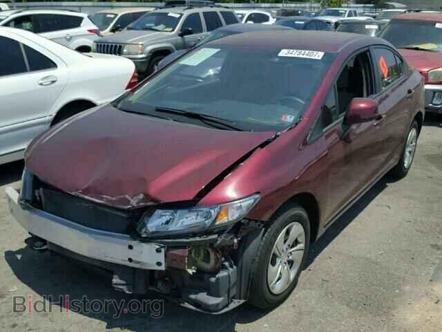 2013 HONDA CIVIC - VIN: 2HGFB2F57DH528043 - Photo 2