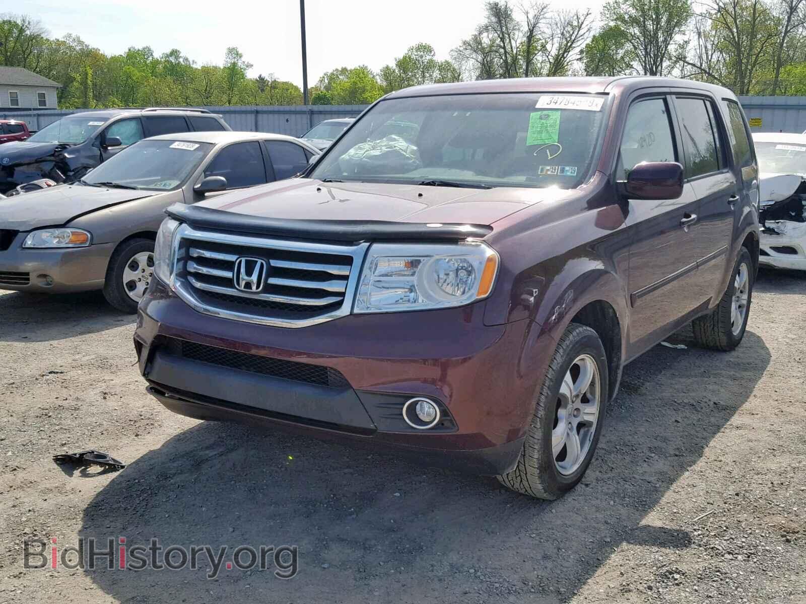 2012 HONDA PILOT EXL - VIN: 5FNYF4H55CB062508 - Фото 2