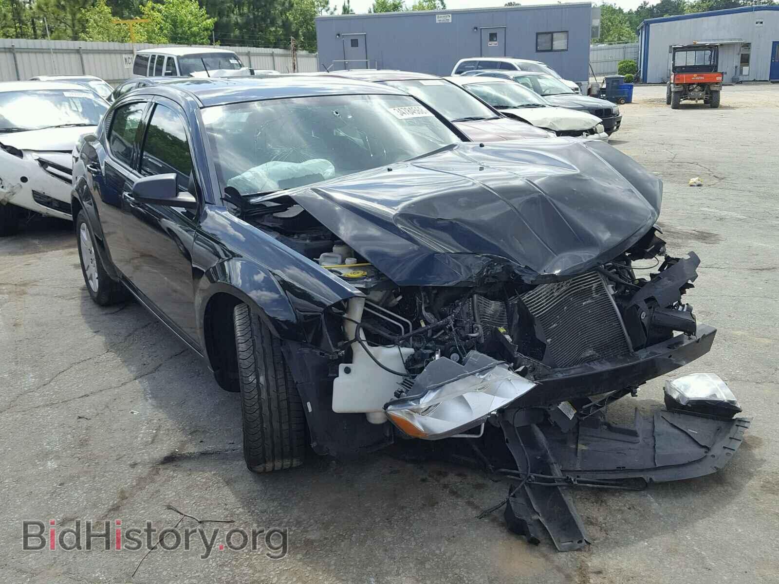 Фотография 1C3CDZAB0EN129571 - DODGE AVENGER 2014