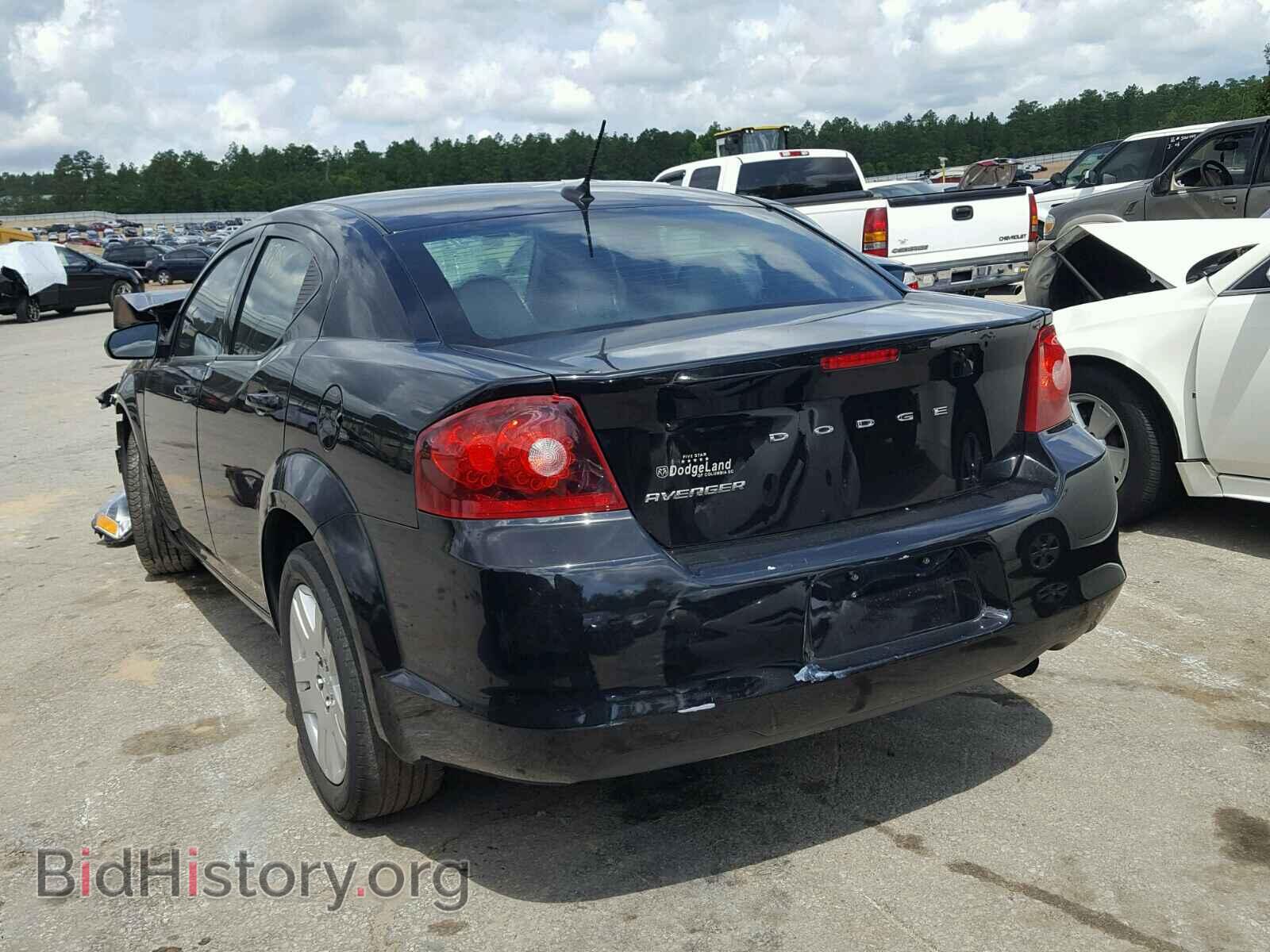 2014 DODGE AVENGER - VIN: 1C3CDZAB0EN129571 - Фото 3