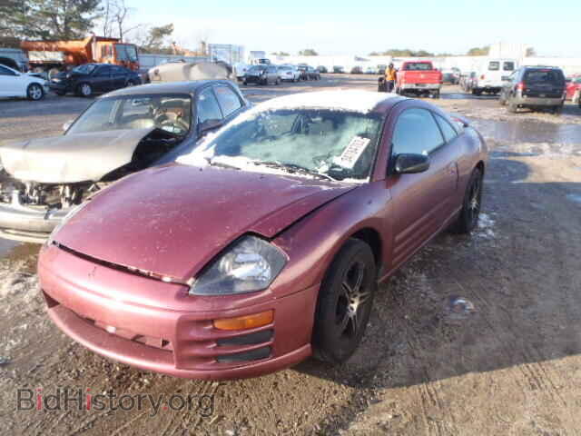 2002 MITSUBISHI ECLIPSE - VIN: 4A3AC44G82E051324 - Фото 2