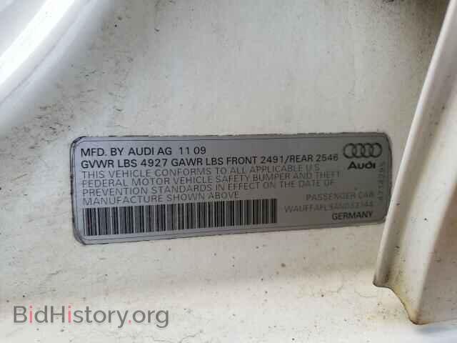 2010 AUDI A4 - VIN: WAUFFAFL9AN033144 - Фото 10