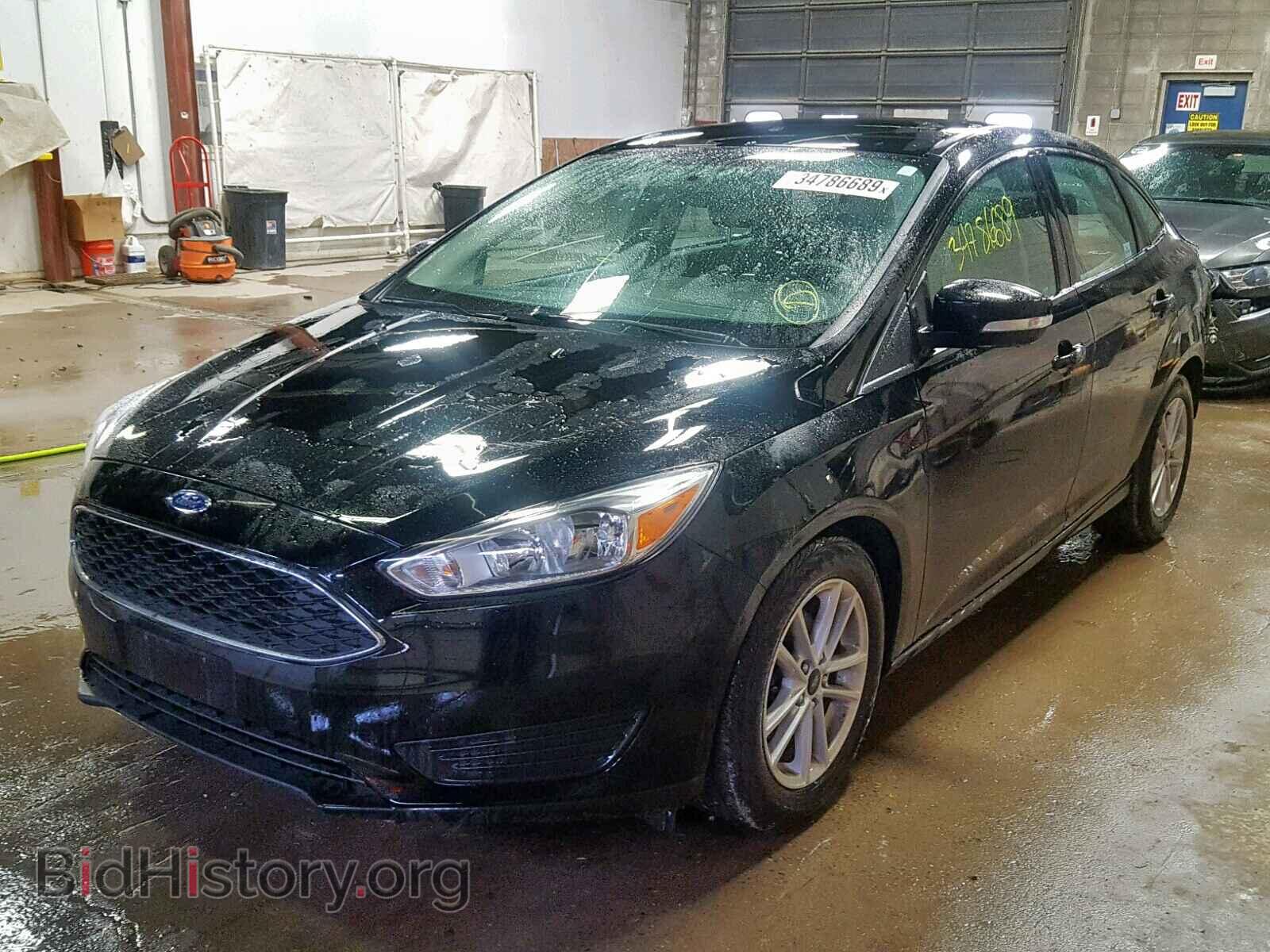 2017 FORD FOCUS SE - VIN: 1FADP3F2XHL348055 - Фото 2