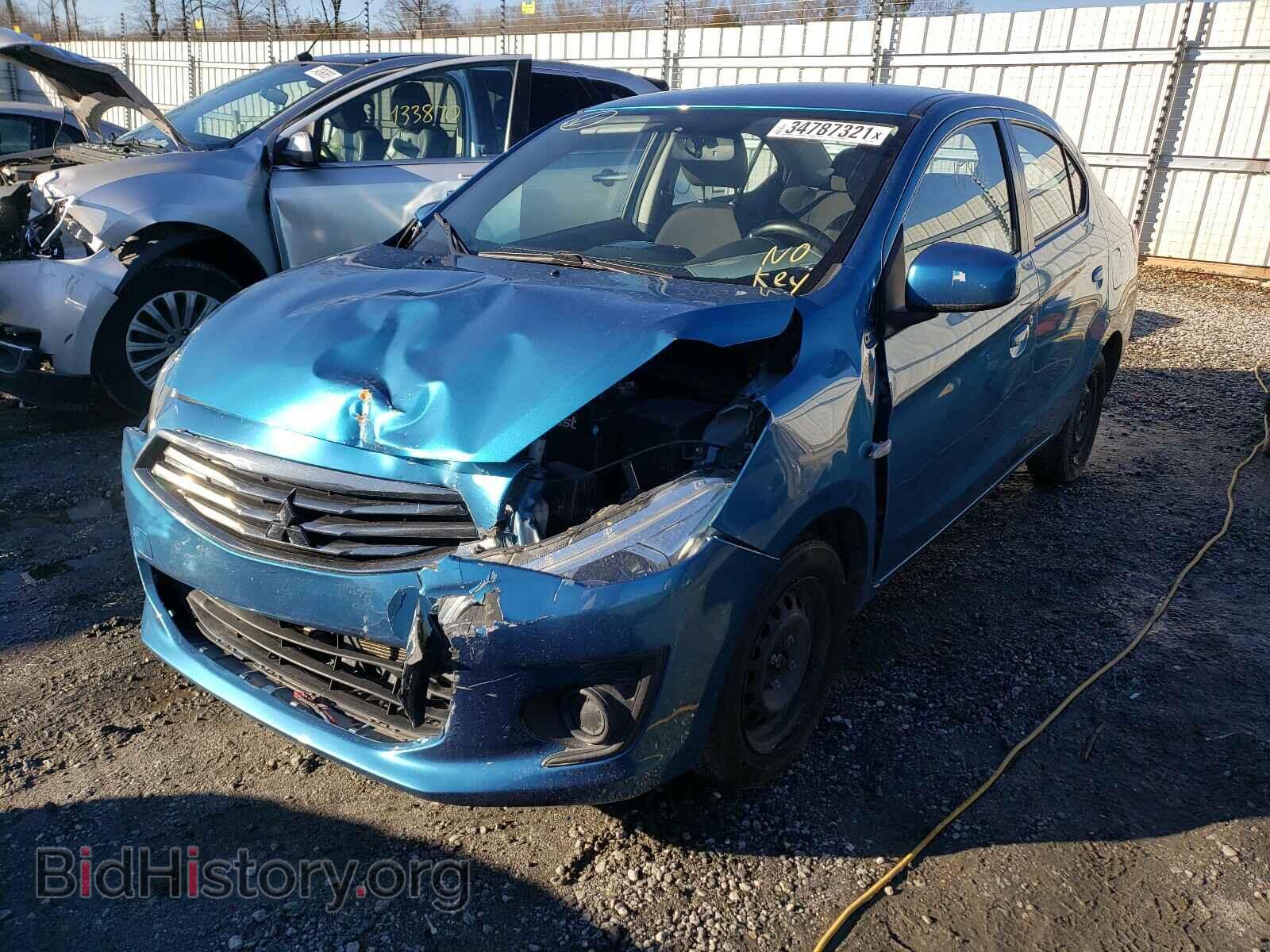 2017 MITSUBISHI MIRAGE - VIN: ML32F3FJ1HHF14693 - Фото 2
