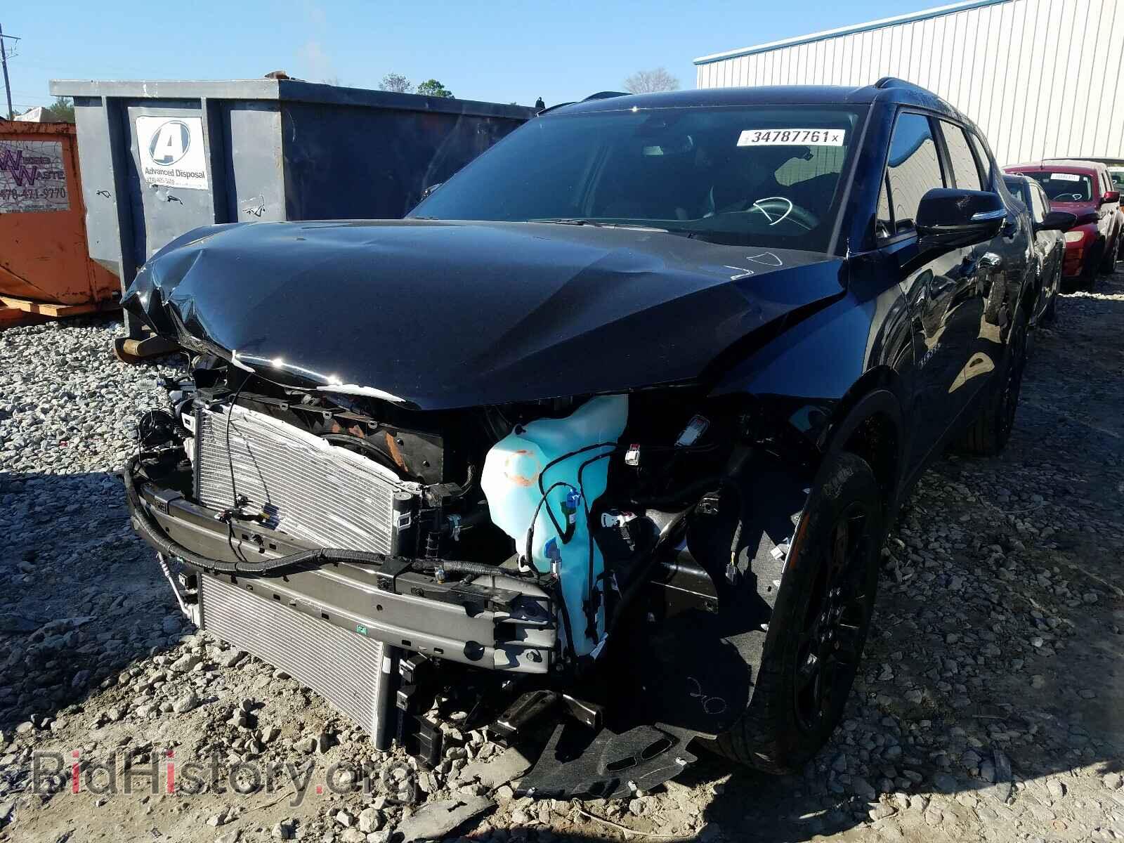 2021 CHEVROLET BLAZER - VIN: 3GNKBCRSXMS506336 - Фото 2