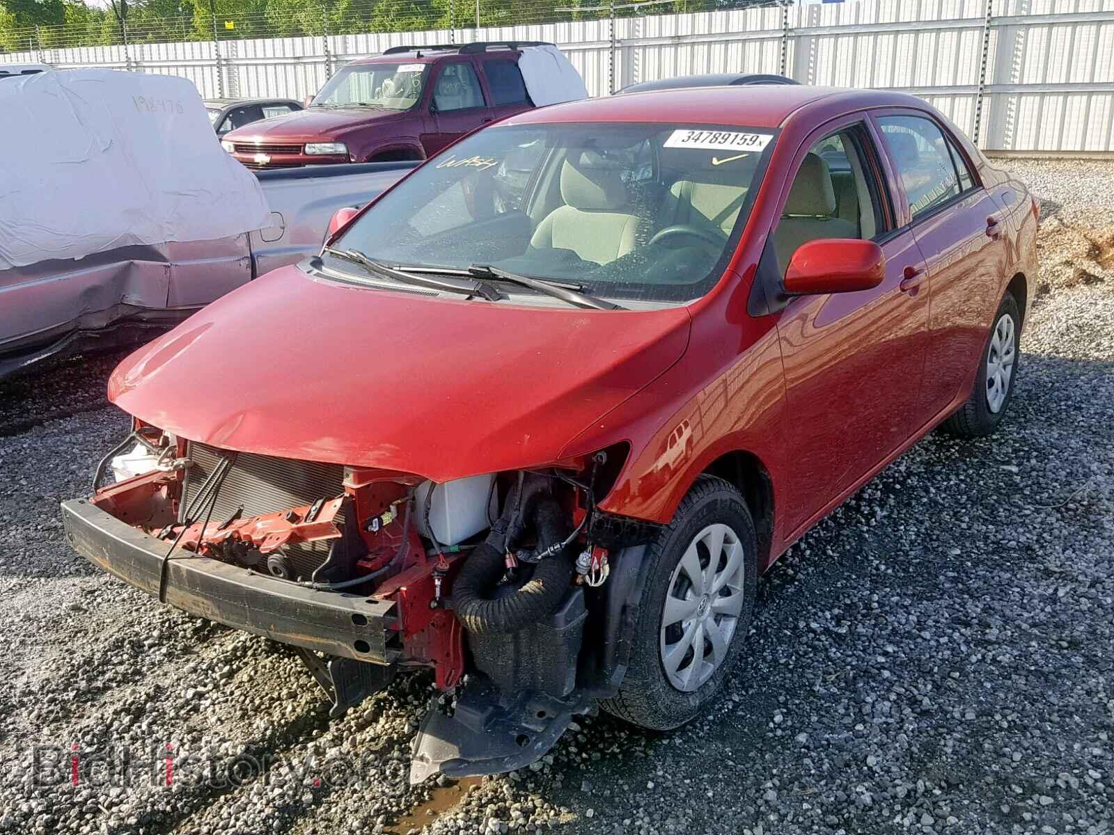 2013 TOYOTA COROLLA BA - VIN: 2T1BU4EE2DC118667 - Фото 2