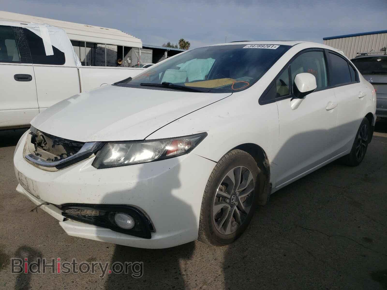 2013 HONDA CIVIC - VIN: 19XFB2F96DE225154 - Фото 2