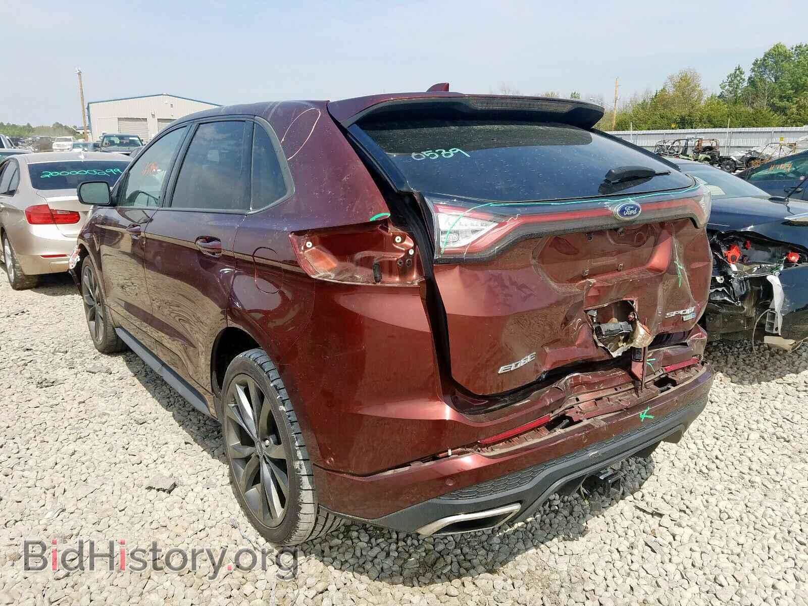 2015 FORD EDGE - VIN: 2FMTK4AP4FBB87949 - Фото 3