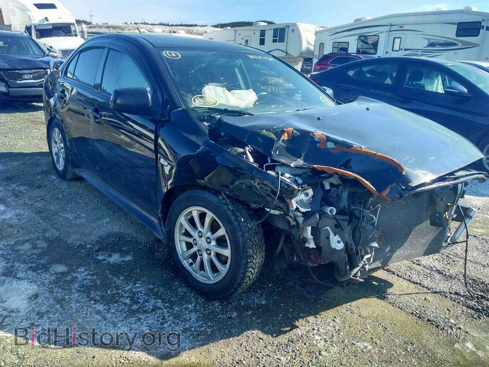 Photo JA32U2FU4DU609382 - MITSUBISHI LANCER 2013