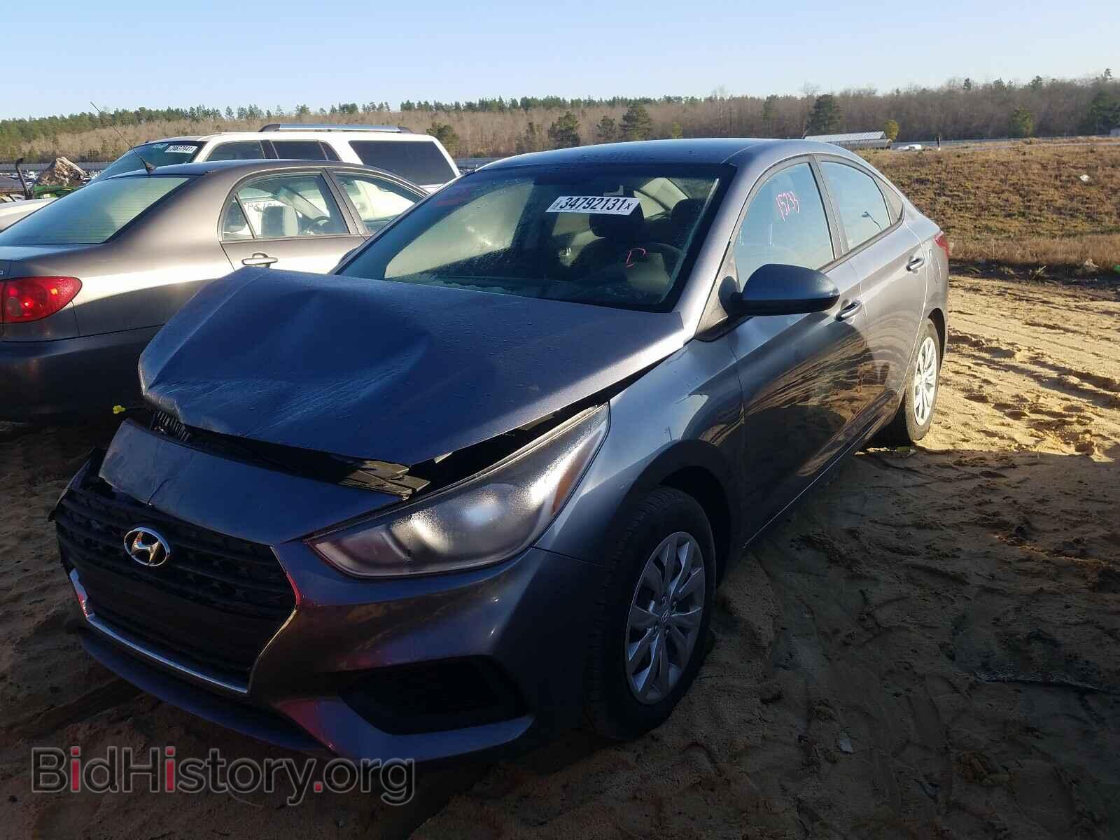2018 HYUNDAI ACCENT - VIN: 3KPC24A39JE025351 - Фото 2