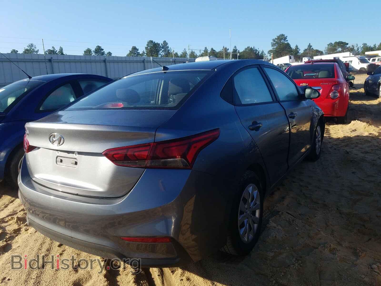 2018 HYUNDAI ACCENT - VIN: 3KPC24A39JE025351 - Фото 4