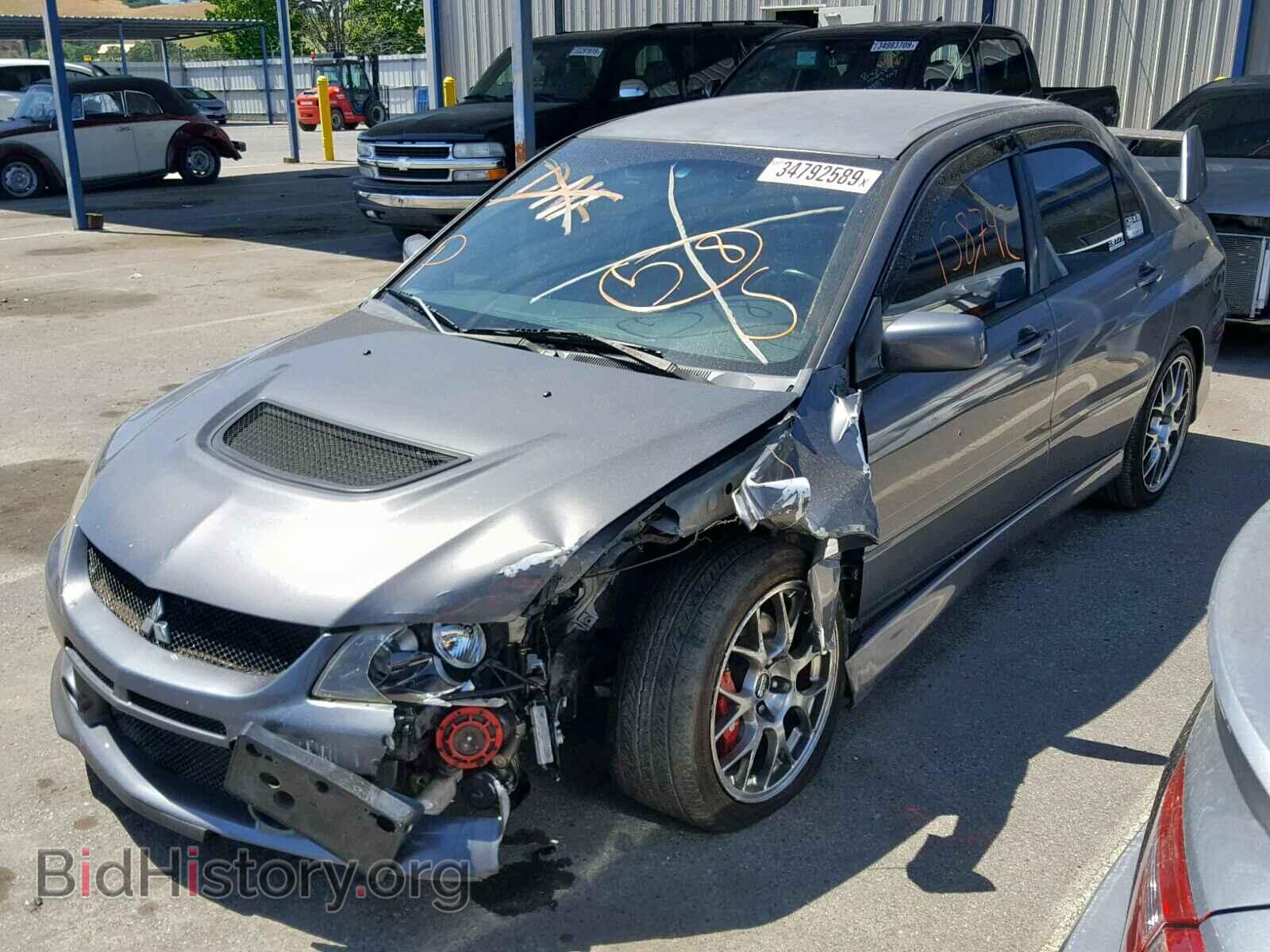 2006 MITSUBISHI EVO - VIN: JA3AH86C66U066596 - Фото 2