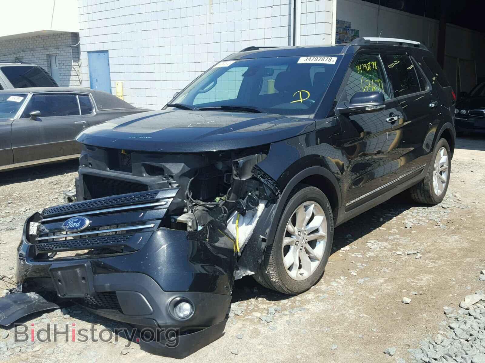 2013 FORD EXPLORER L - VIN: 1FM5K8F86DGB14864 - Фото 2