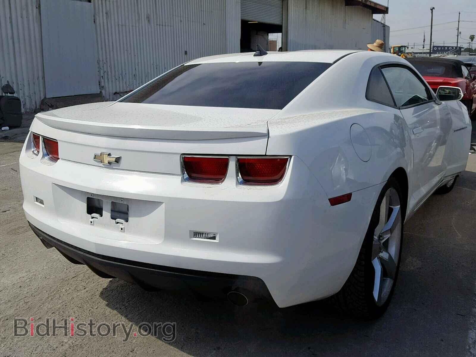 2013 CHEVROLET CAMARO - VIN: 2G1FA1E32D9107930 - Фото 4