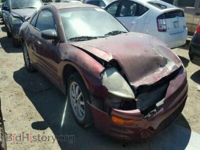 2003 Mitsubishi ECLIPSE Eclipse GS, темно-бордовый — VIN 4A3AC44G73E079035, Copart