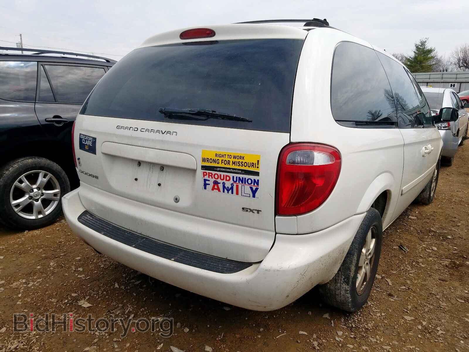 2007 DODGE CARAVAN - VIN: 2D4GP44L57R101866 - Фото 4