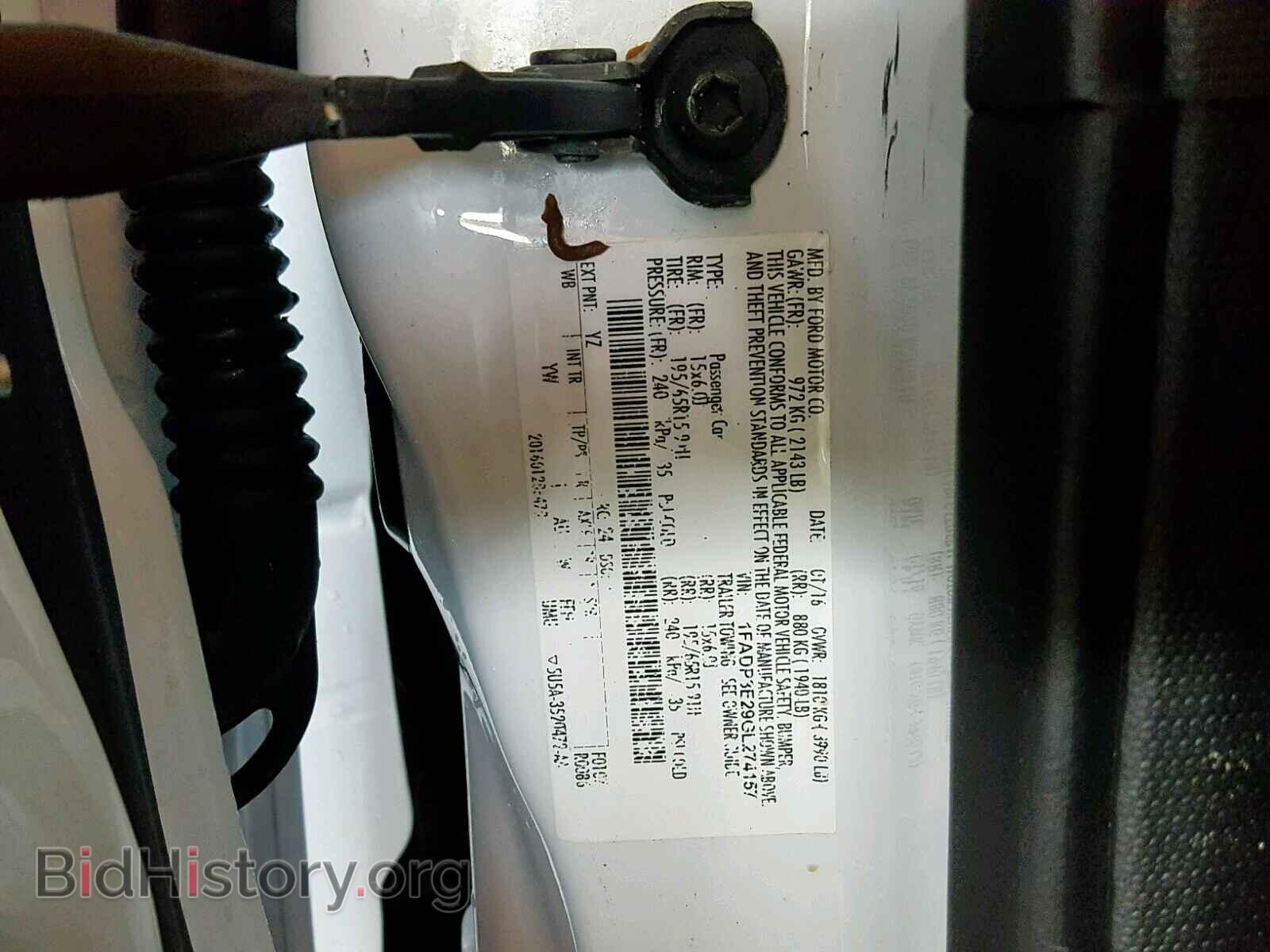 2016 FORD FOCUS - VIN: 1FADP3E29GL274157 - Photo 10